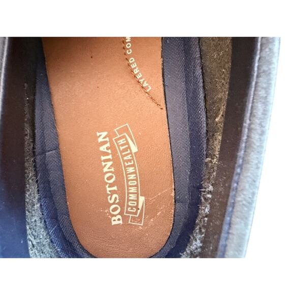 Bostonian Commonwealth Men’s Blue Suede Penny Loafers – US 9 main image 6